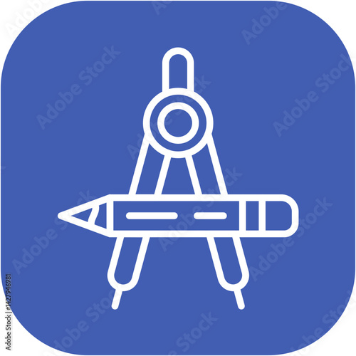 Drafting Compass Icon