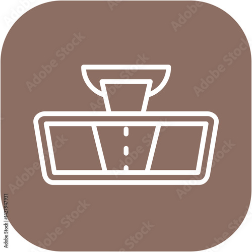 Rearview Mirror Icon