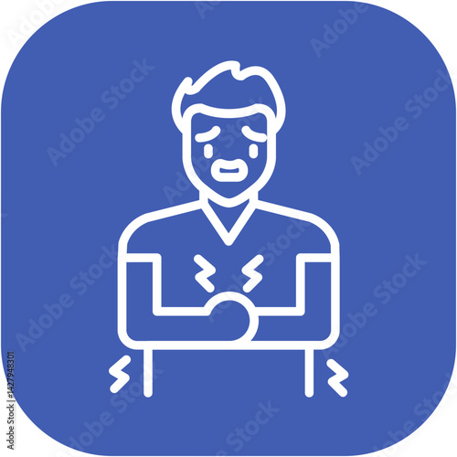 Abdominal Pain Icon