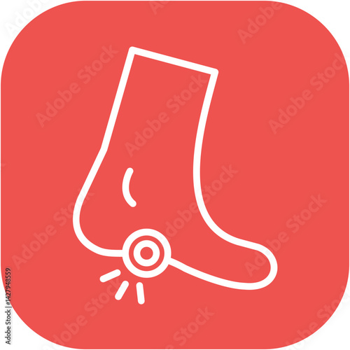 Foot Pain Icon