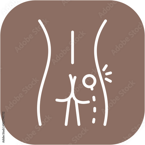 Sciatica Icon
