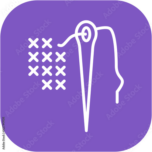 Cross-stitch Icon