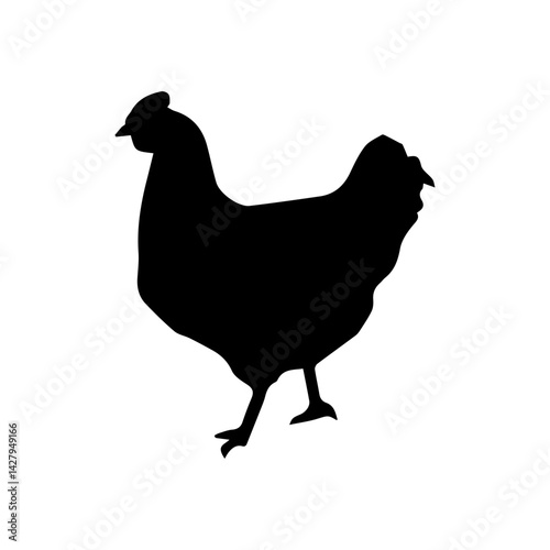 hen black icon