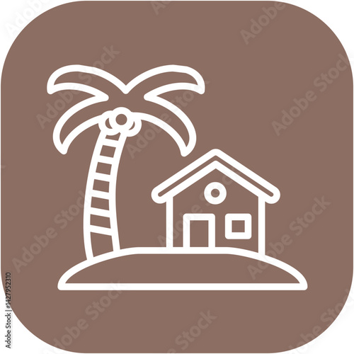 Beach House Icon