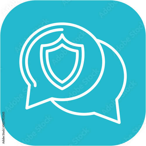 Secure communication Icon
