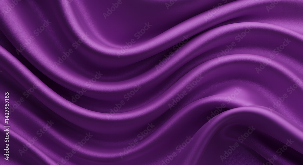 Obraz premium Purple Silk Fabric Abstract