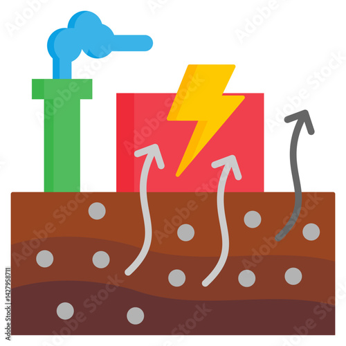 Geothermal Icon