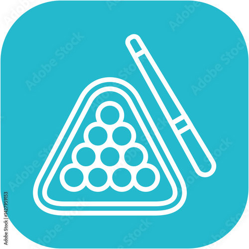 Billiards Cue Icon