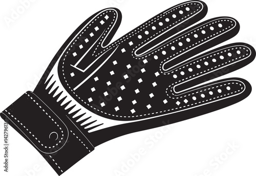 pet grooming glove