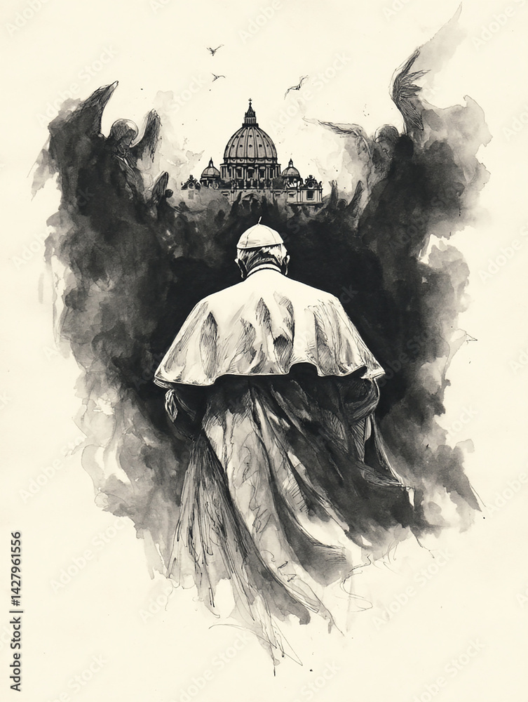 le final du Pape - IA Generated