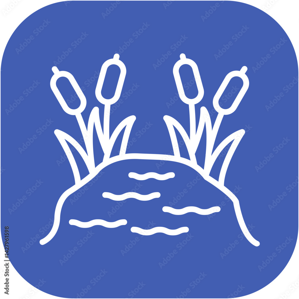 Obraz premium Ponds Icon