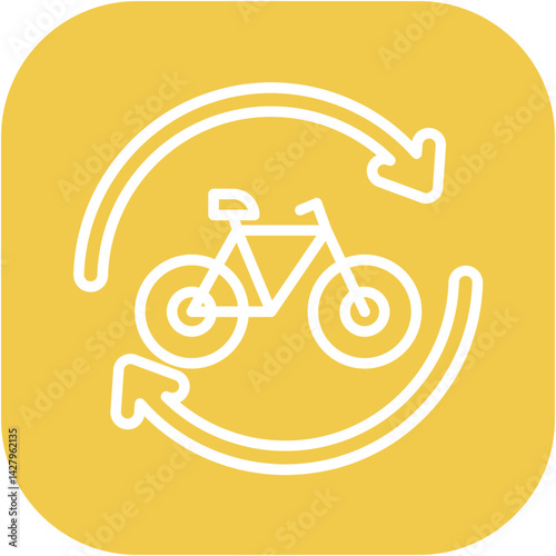Upcycled Bike Icon
