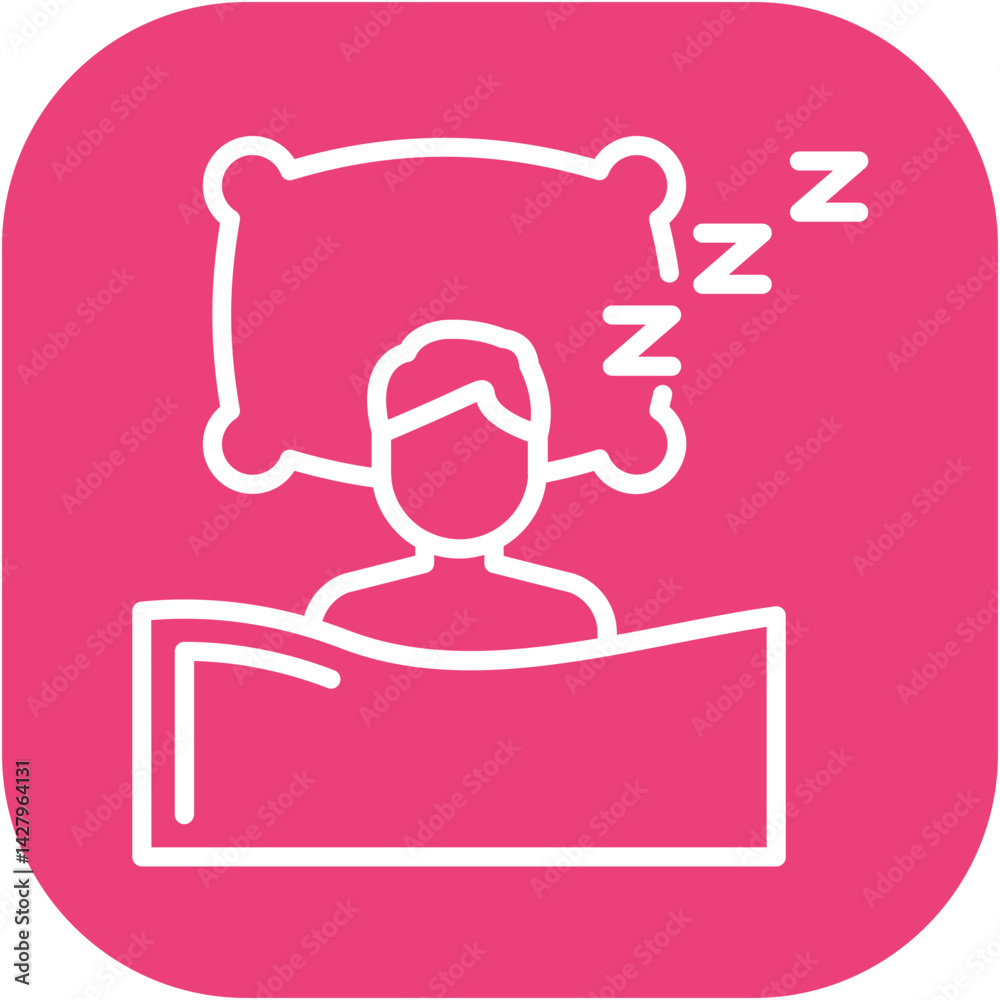 Obraz premium Deep Sleep Icon