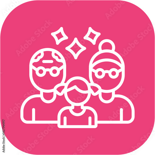 Grandparents Influence Icon