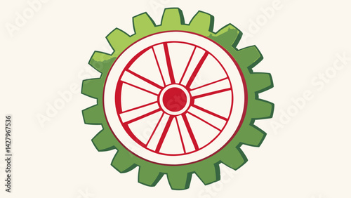 Industrial Machinery Icons Mechanical Equipment Factory Machines Heavy Machinery