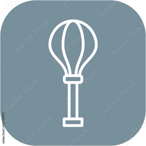 Boxing Bag Stand Icon