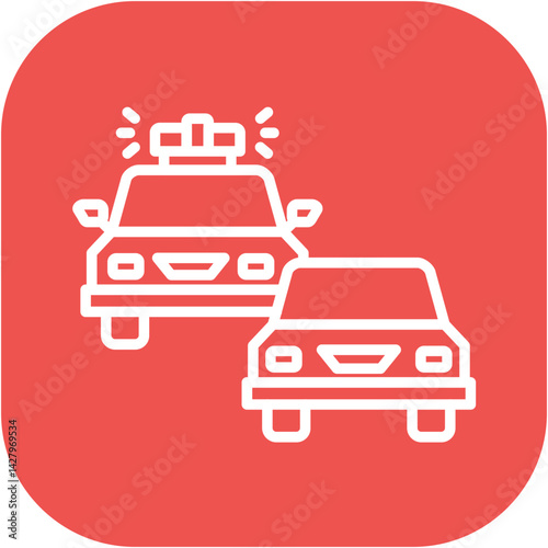 Car Chase Icon