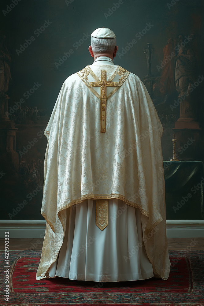 Naklejka premium the pope 
