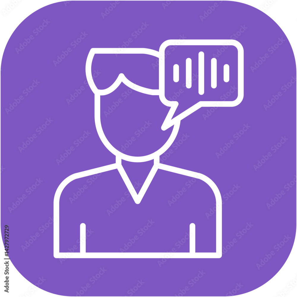 Voice Profile Icon Voice Profile Icon