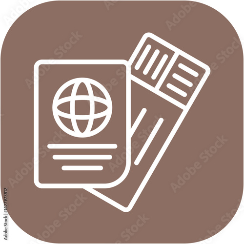 Boarding Pass Icon