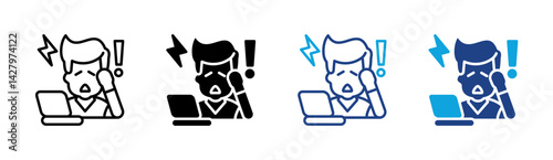 Panic Attack Icon