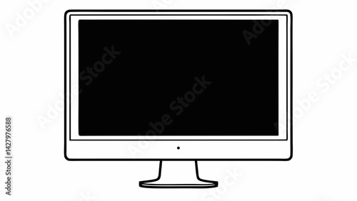 Office Equipment Icons Representing Workplace Technology Business Tools Administrative Functions