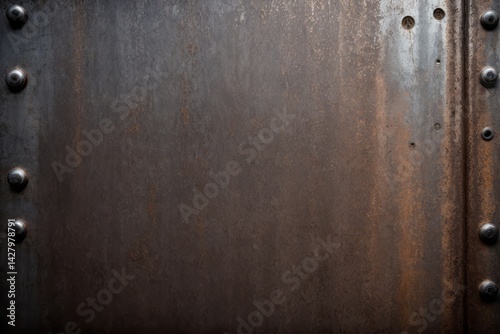 Abstract background grunge metal steel plate texture