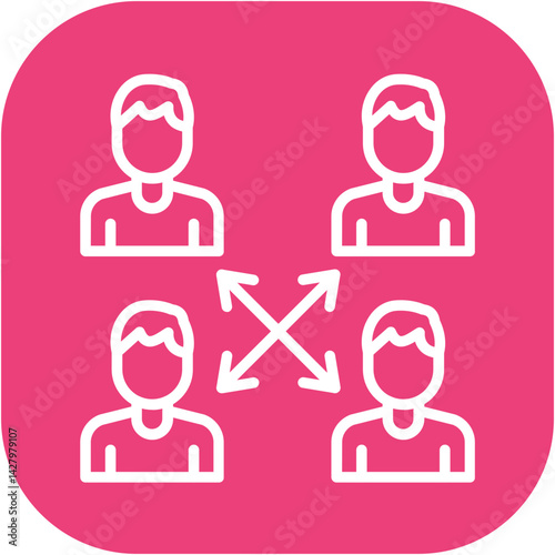 Cross functional Team Icon