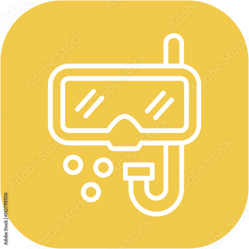 Snorkeling Icon