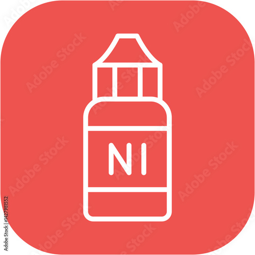 Vape Nicotine Icon