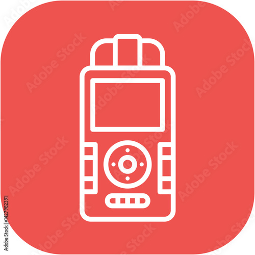 Portable Recorder Icon
