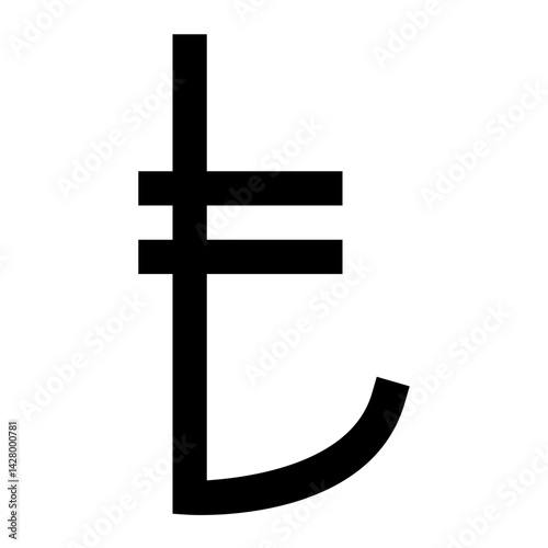 turkish lire currency icon. currency icon vector