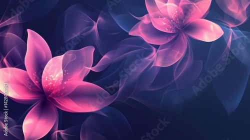 Summer Flowers background. Valentine's Day or Women's Day. Happy Mother Day. Romantic floral frame. Floral pattern. Beautiful Flowers and butterflies. Romantic design. Greeting cards. Copy space area