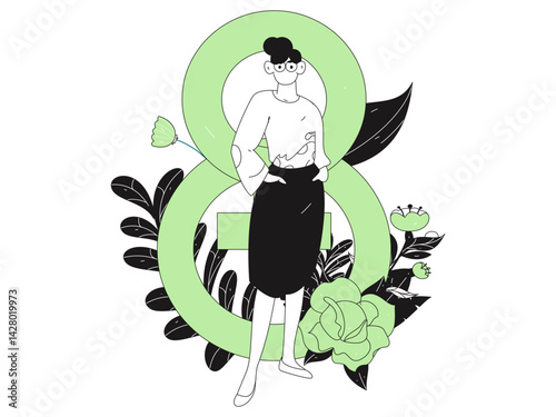 Women's Day, 3.8, Goddess' Day, International Women's Day, Queen's Day, Mother's Day, mother, women, female workers, flowers, girls, goddess, female power, woman, motherly love, flowers, flowers, woma