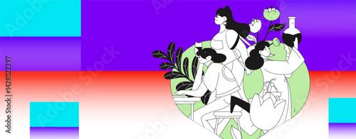 Women's Day, 3.8, Goddess' Day, International Women's Day, Queen's Day, Mother's Day, mother, women, female workers, flowers, girls, goddess, female power, woman, motherly love, flowers, flowers, woma