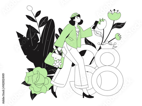 Women's Day, 3.8, Goddess' Day, International Women's Day, Queen's Day, Mother's Day, mother, women, female workers, flowers, girls, goddess, female power, woman, motherly love, flowers, flowers, woma