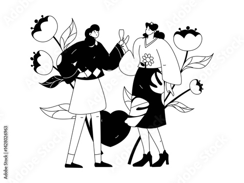 Women's Day, 3.8, Goddess' Day, International Women's Day, Queen's Day, Mother's Day, mother, women, female workers, flowers, girls, goddess, female power, woman, motherly love, flowers, flowers, woma