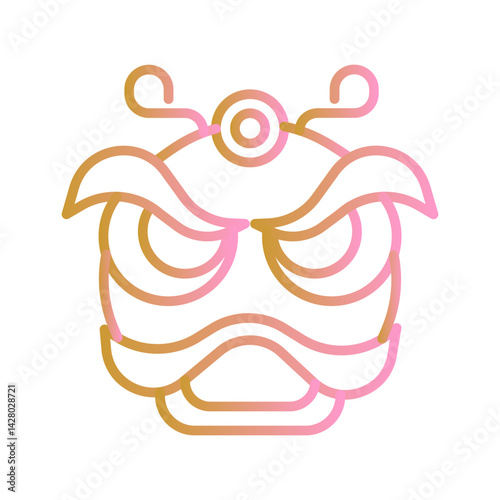 Dragon Dance Icon Design