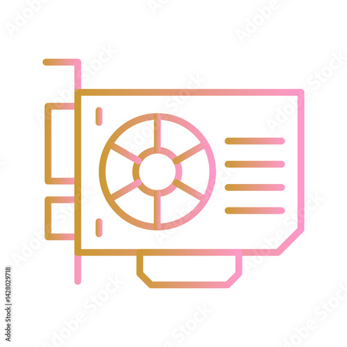 Graphics Card Icon Design