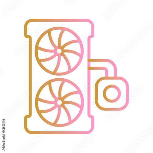 Cooling System Icon Design