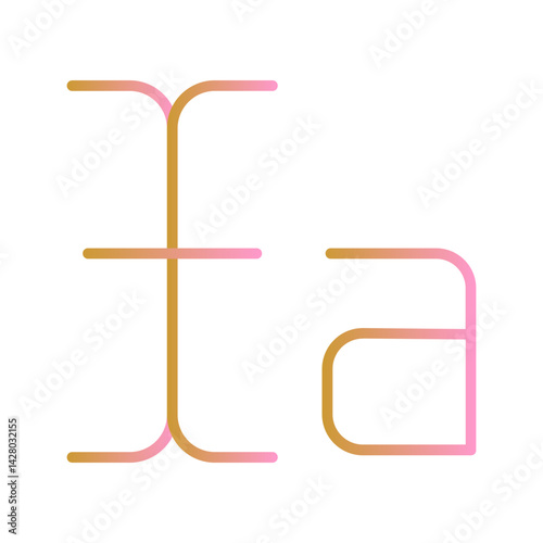 Text Select Icon Design