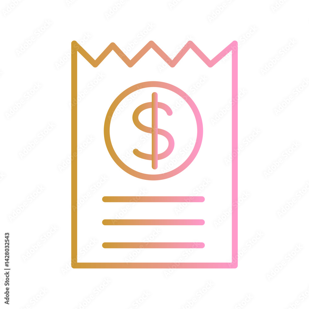 Your Bill Icon Design Your Bill Icon Design