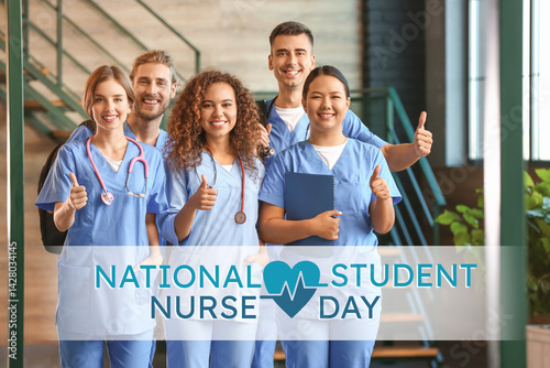 Group of medical students i...