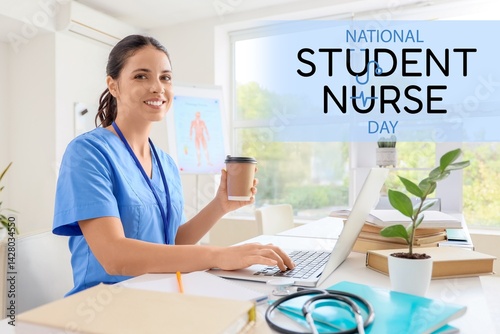 Young female medical studen...