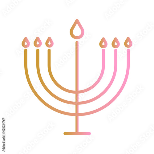 Hanukkah Icon Design