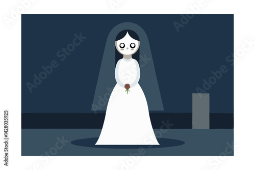 Ghost Bride Waiting at the Altar