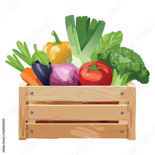 The Benefits of Storing Fresh Vegetables in Wooden Boxes
