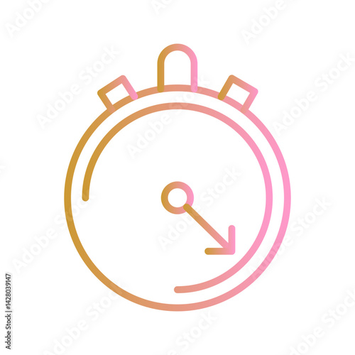 Stop Watch Icon Design