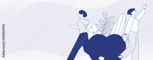 3.12 International Women's Day professional women flat character vector concept operation hand drawn illustration
