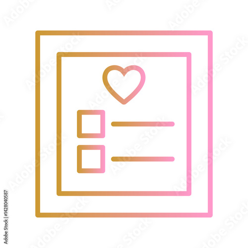 Wishlist Icon Design